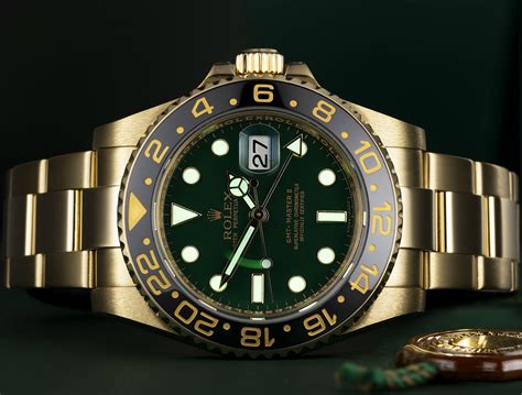 rolex 116718ln green dial|Rolex GMT.